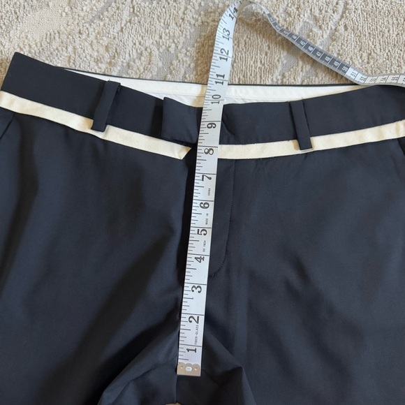 Helmut Lang trousers black dress pants 100% wool wide straight leg size 6 - Picture 10 of 10